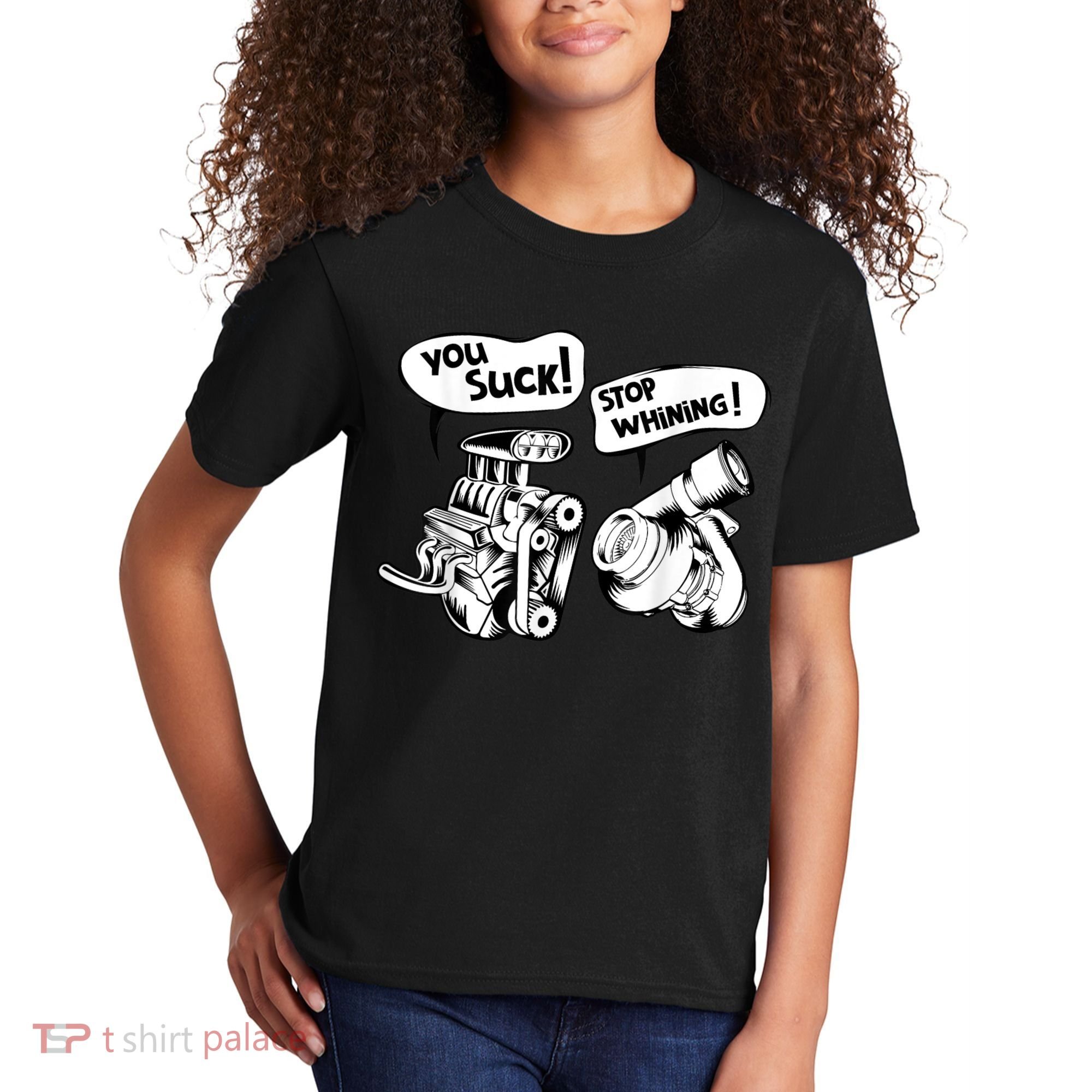 Cute You Suck! Stop Whining! Mechanical Engineering Kids T-Shirt