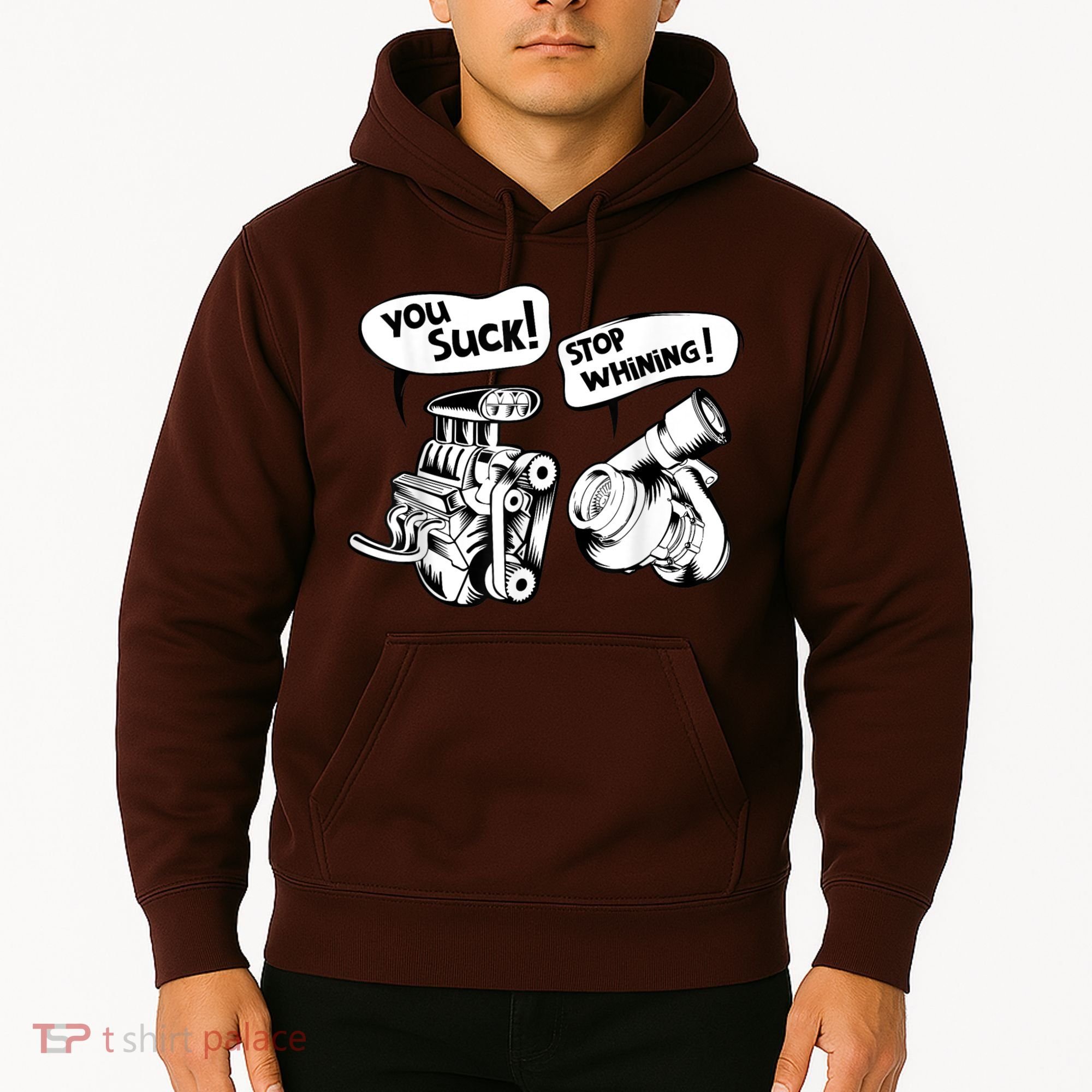 Cute You Suck! Stop Whining! Mechanical Engineering Hoodie