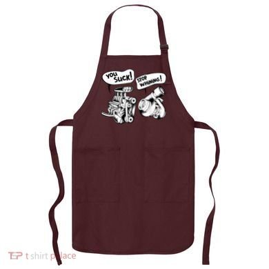 Cute You Suck! Stop Whining! Mechanical Engineering Apron