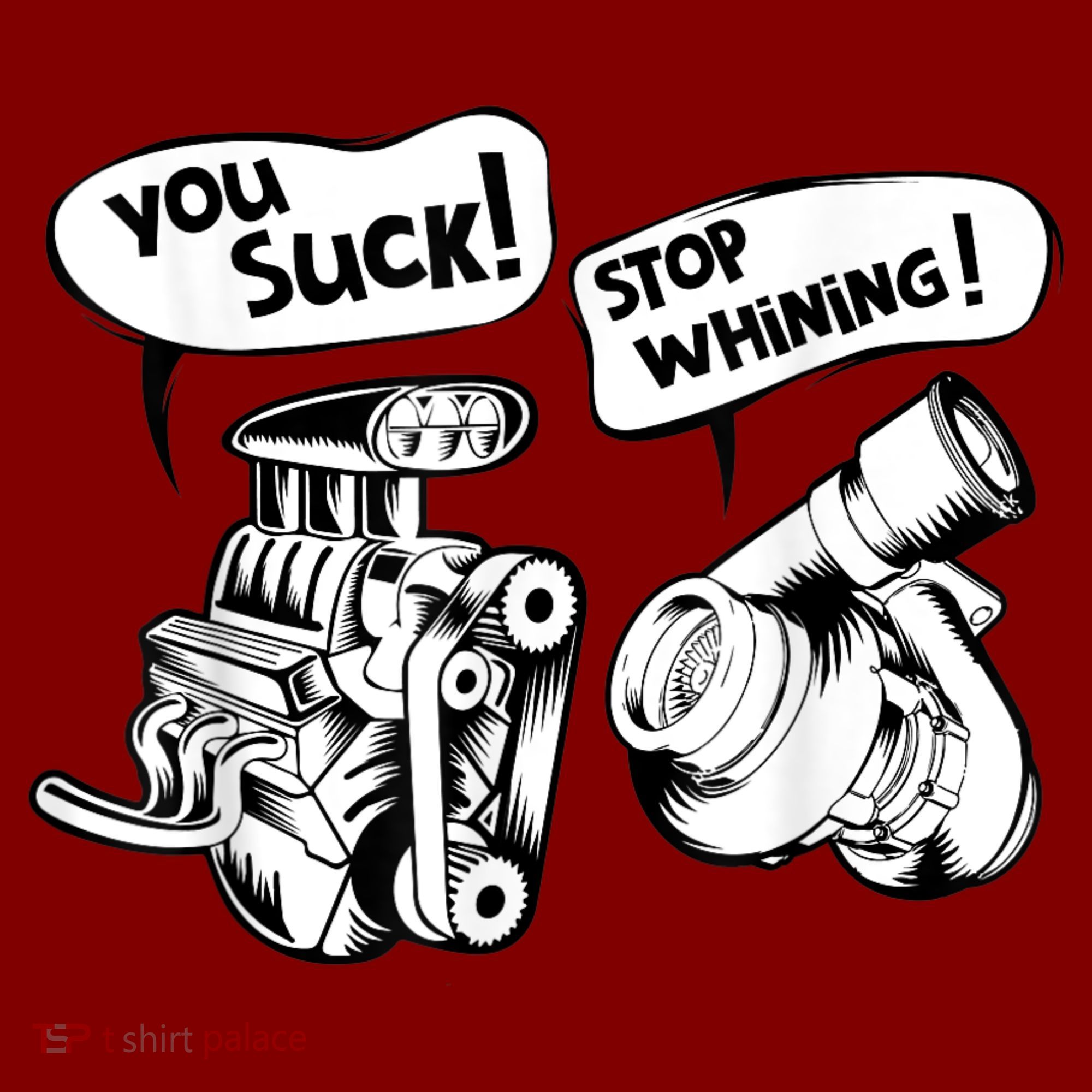 Cute You Suck! Stop Whining! Mechanical Engineering Apron
