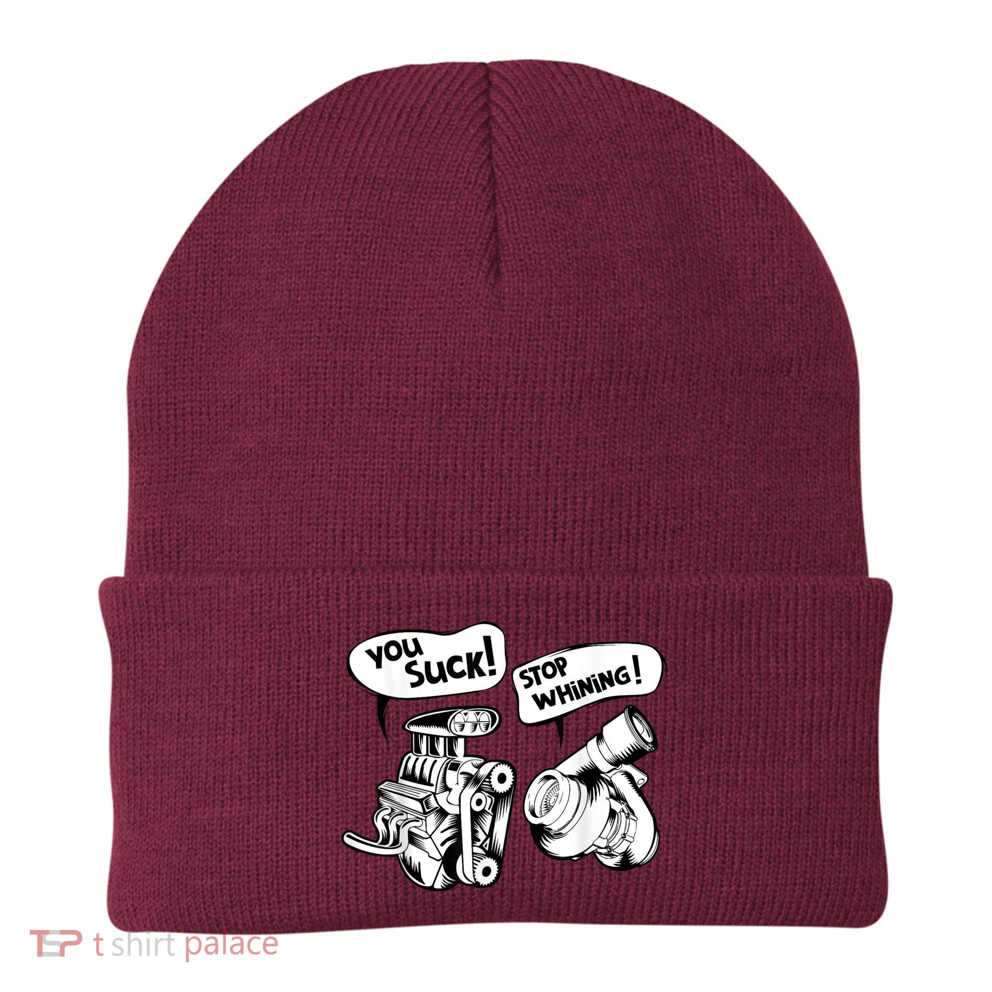 Cute You Suck! Stop Whining! Mechanical Engineering Beanie