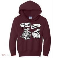 Cute You Suck! Stop Whining! Mechanical Engineering Kids Hoodie thumb 0