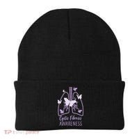 Cystic Fibrosis Awareness Butterflies Beanie thumb 0
