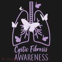 Cystic Fibrosis Awareness Butterflies Polo thumb 3
