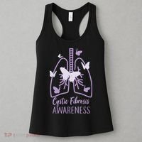 Cystic Fibrosis Awareness Butterflies Women's Tank Top thumb 3