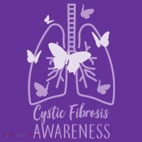 Cystic Fibrosis Awareness Butterflies Hoodie thumb 2