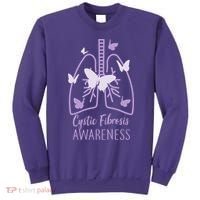 Cystic Fibrosis Awareness Butterflies Sweatshirt thumb 0