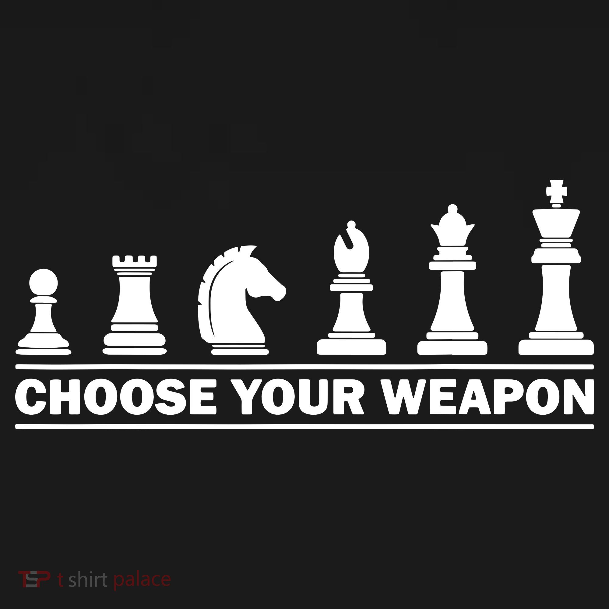 Choose Your Weapon Chess Strategy Funny Chess Lovers Ornament