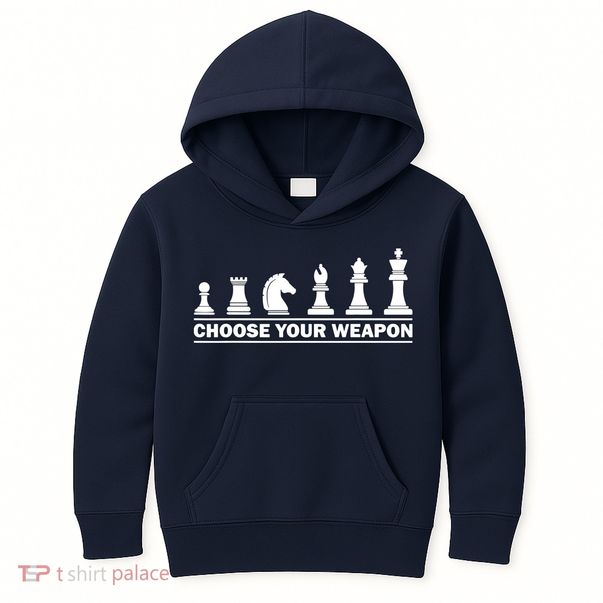 Choose Your Weapon Chess Strategy Funny Chess Lovers Kids Hoodie