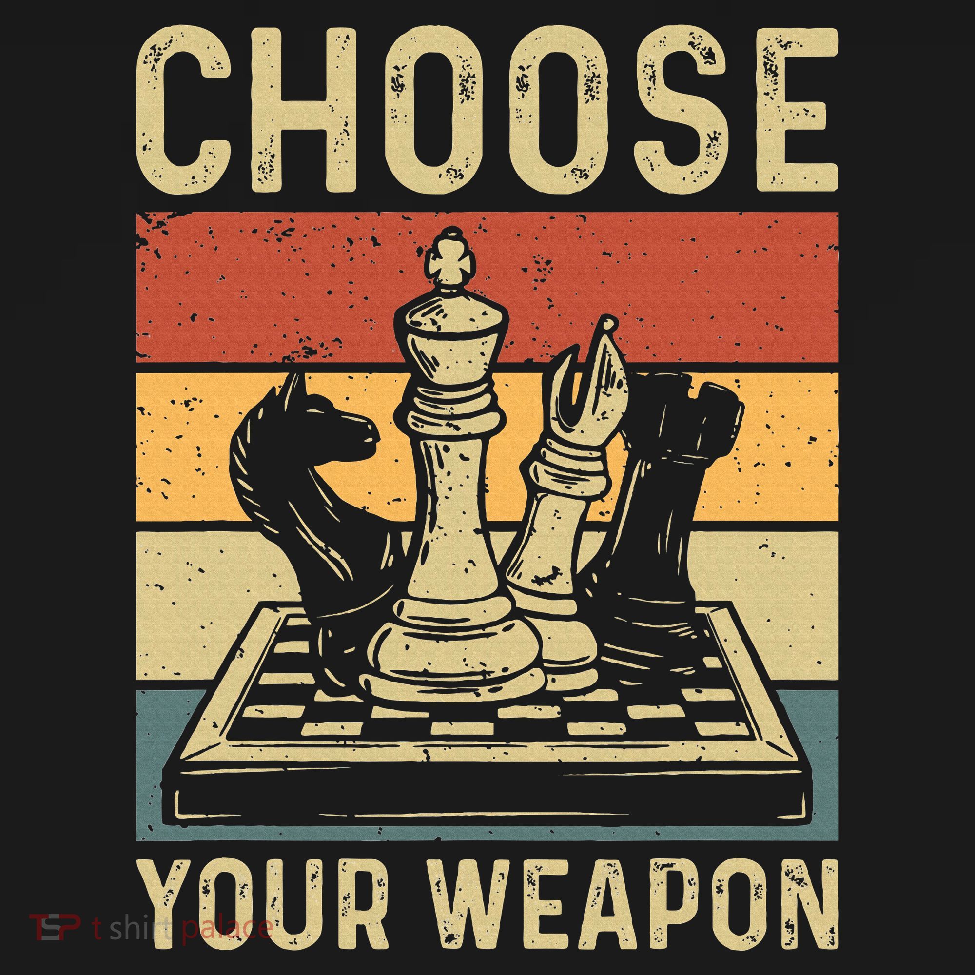 Choose Your Weapon Gag Chess Women's T-Shirt