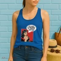 Carry Yourself With The Confidence Of A Mediocre White Man Women's Tank Top thumb 2