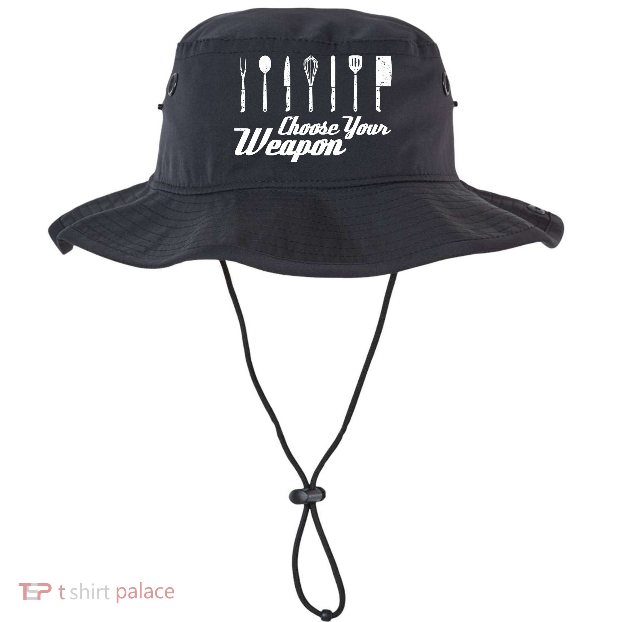 Choose Your Weapon Kitchen Birthday Chef Cook Cooking Gift Chef Bbq Bucket Hat