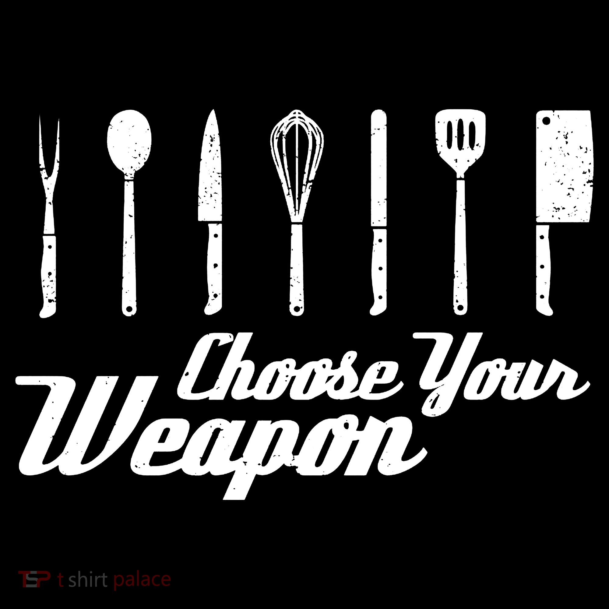 Choose Your Weapon Kitchen Birthday Chef Cook Cooking Gift Chef Bbq Coffee Mug