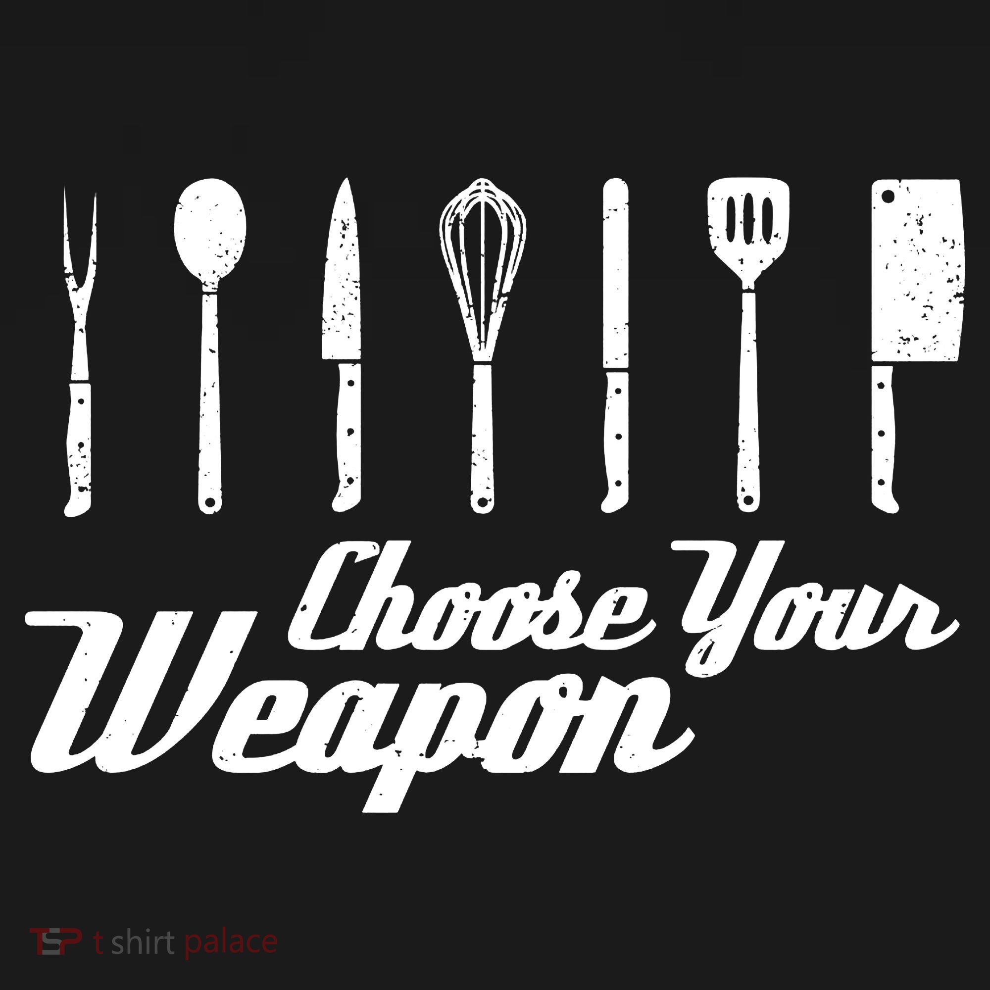 Choose Your Weapon Kitchen Birthday Chef Cook Cooking Gift Chef Bbq Women's Tank Top