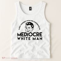 Carry Yourself With The Confidence Of Mediocre White Man Tank Top thumb 2