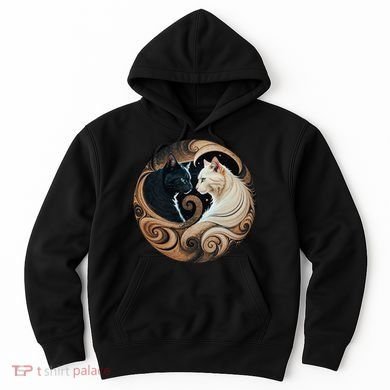 Cats Yin Yang Hoodie