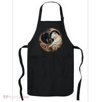 Cats Yin Yang Apron thumb 0