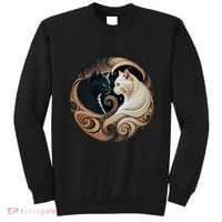 Cats Yin Yang Sweatshirt thumb 0