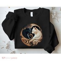 Cats Yin Yang Sweatshirt thumb 2
