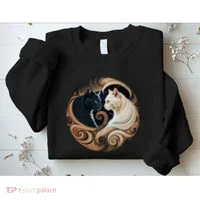 Cats Yin Yang Sweatshirt thumb 2