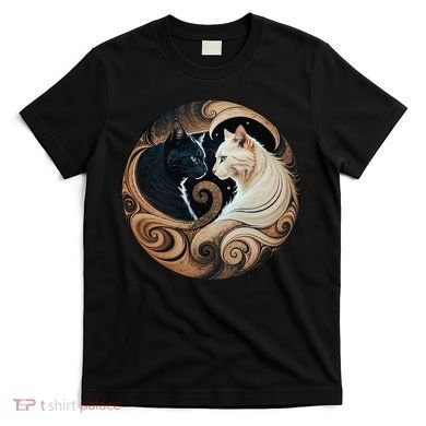 Cats Yin Yang T-Shirt