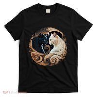 Cats Yin Yang T-Shirt thumb 0