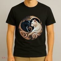Cats Yin Yang T-Shirt thumb 3