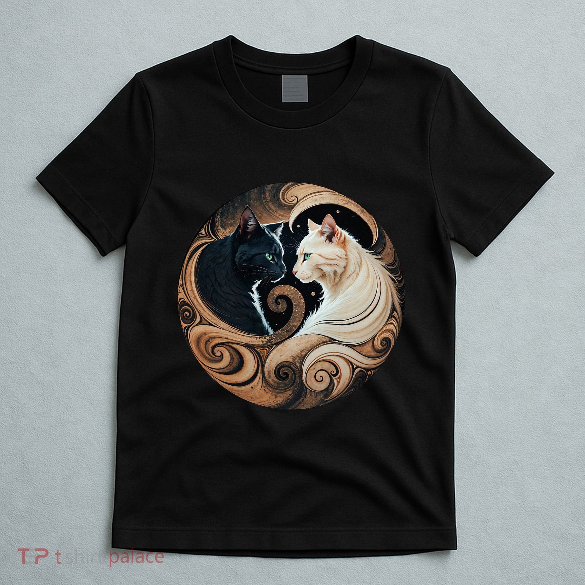 Cats Yin Yang T-Shirt