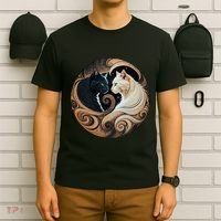 Cats Yin Yang T-Shirt thumb 6