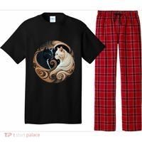 Cats Yin Yang Pajama Set thumb 0