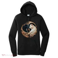 Cats Yin Yang Women's Hoodie thumb 0