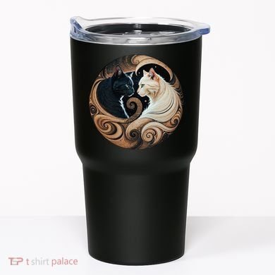 Cats Yin Yang Tumbler