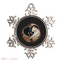 Cats Yin Yang Ornament thumb 0
