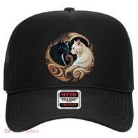 Cats Yin Yang Hat thumb 0