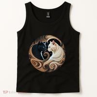 Cats Yin Yang Tank Top thumb 2