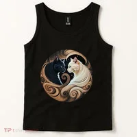 Cats Yin Yang Tank Top thumb 2