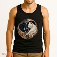 Cats Yin Yang Tank Top thumb 3