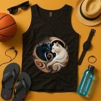 Cats Yin Yang Tank Top thumb 4