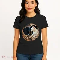 Cats Yin Yang Women's T-Shirt thumb 4