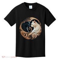 Cats Yin Yang Kids T-Shirt thumb 0