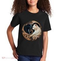 Cats Yin Yang Kids T-Shirt thumb 2