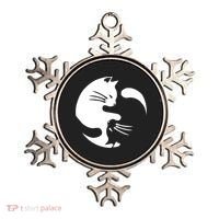 Cat Yin Yang Peace Loving Interconnected Great Gift Idea Meaningful Gift Ornament thumb 0