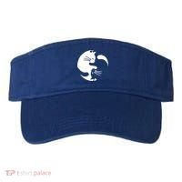 Cat Yin Yang Peace Loving Interconnected Great Gift Idea Meaningful Gift Visor thumb 0