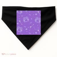 Cancer Zodiac Astrology USA-Made Doggie Bandana thumb 0