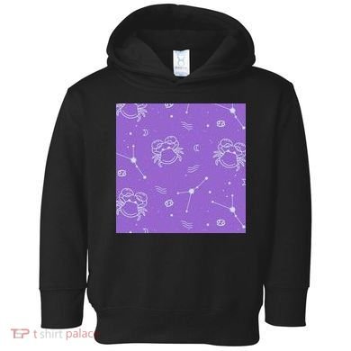 Cancer Zodiac Astrology Toddler Hoodie