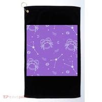 Cancer Zodiac Astrology Golf Towel thumb 0