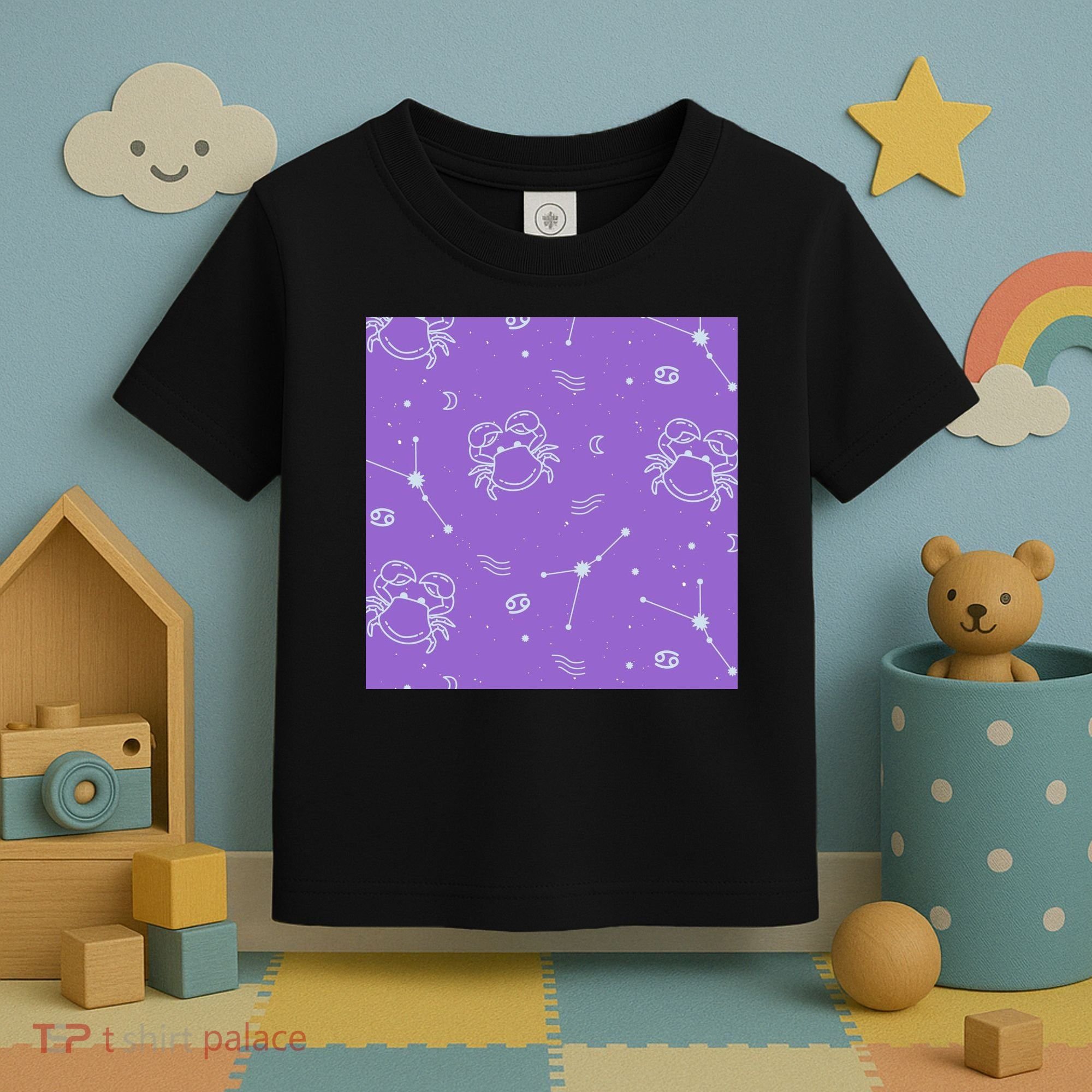Cancer Zodiac Astrology Toddler T-Shirt