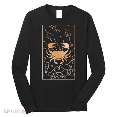 Cancer Zodiac Long Sleeve Shirt