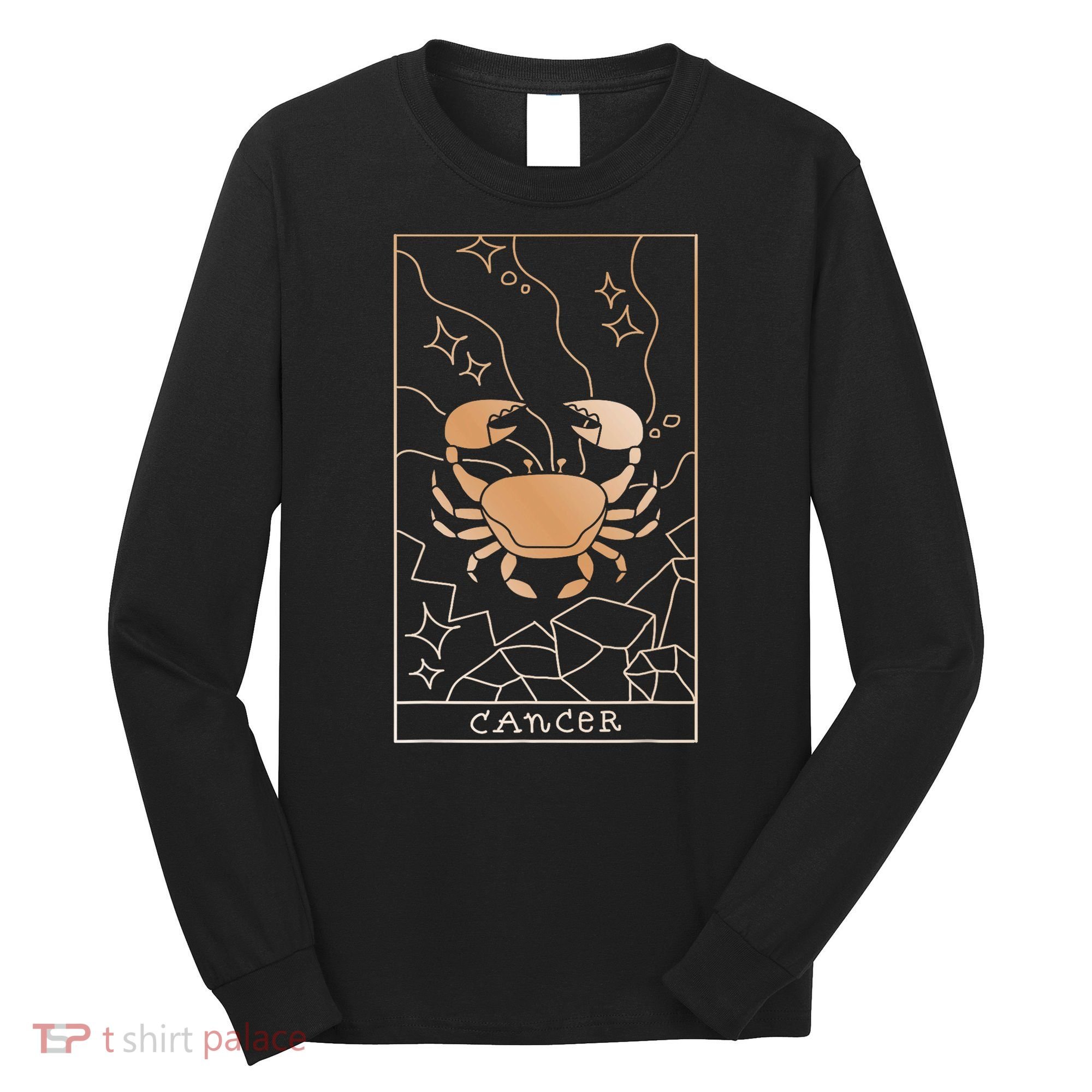 Cancer Zodiac Long Sleeve Shirt