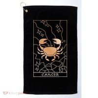 Cancer Zodiac Golf Towel thumb 0